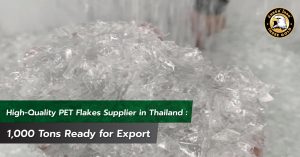 High-Quality PET Flakes Supplier in Thailand: 1,000 Tons Ready for Export