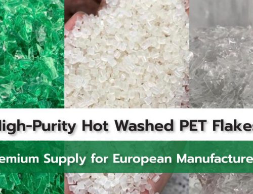 High-Purity Hot Washed PET Flakes Premium Supply for European Manufacturers
